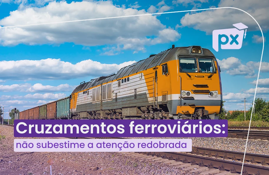 Segurança em passagens de nível ferroviárias: foco em caminhões